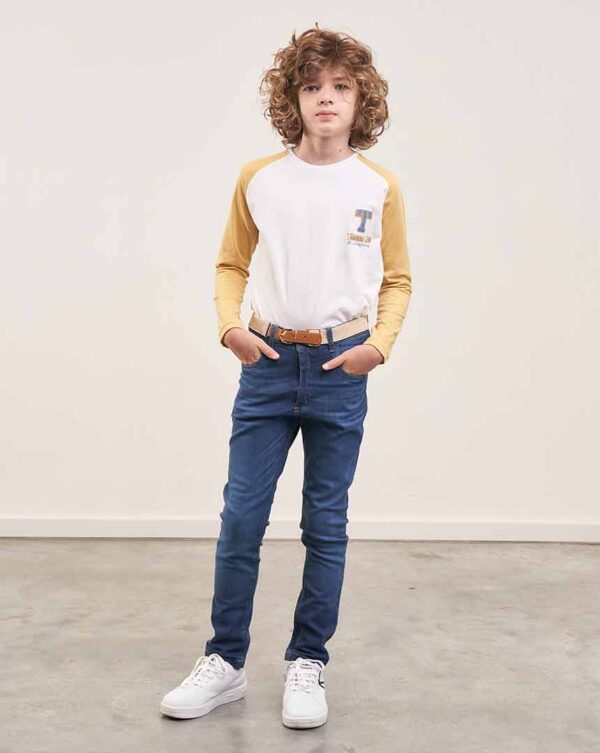 PANTALON DENIM 5 BOLS.