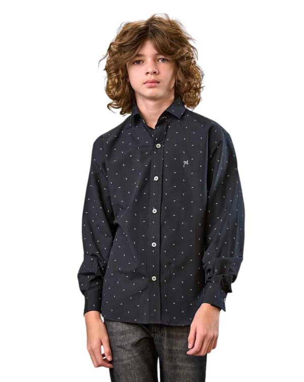 CAMISA JR POPLIN ESTAMPADO