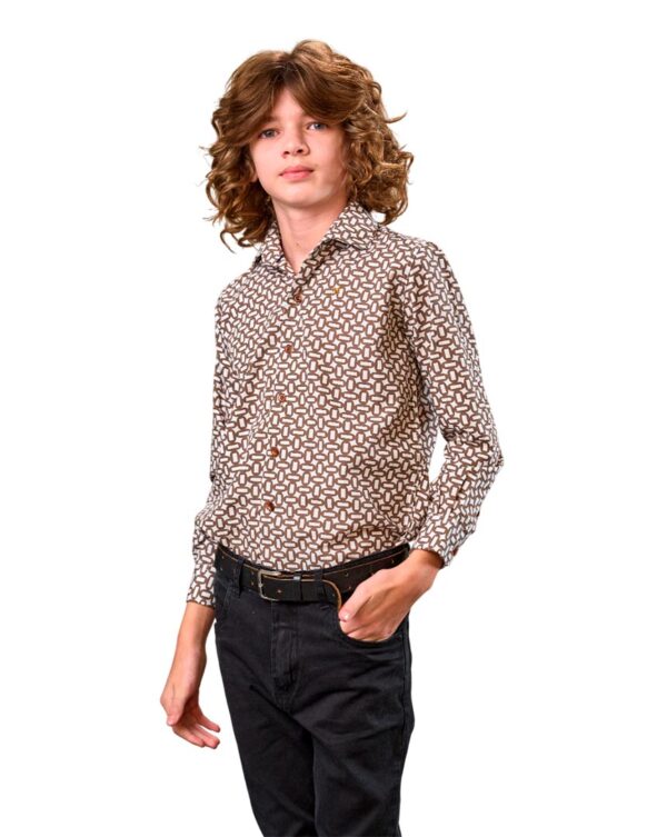 CAMISA JR 100% ALG ESTAMPADO