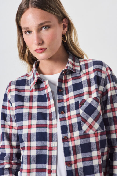 CAMISA VIYELA CON BOLSILLO