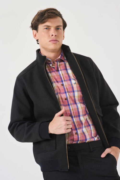 CAMISA STRAUSS ESCOCÉS Regular fit