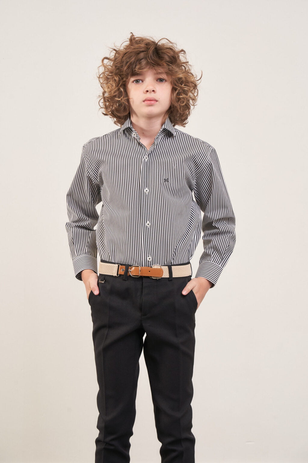 CAMISA VESTIR MILO 500 RAYAS - Imagen 4
