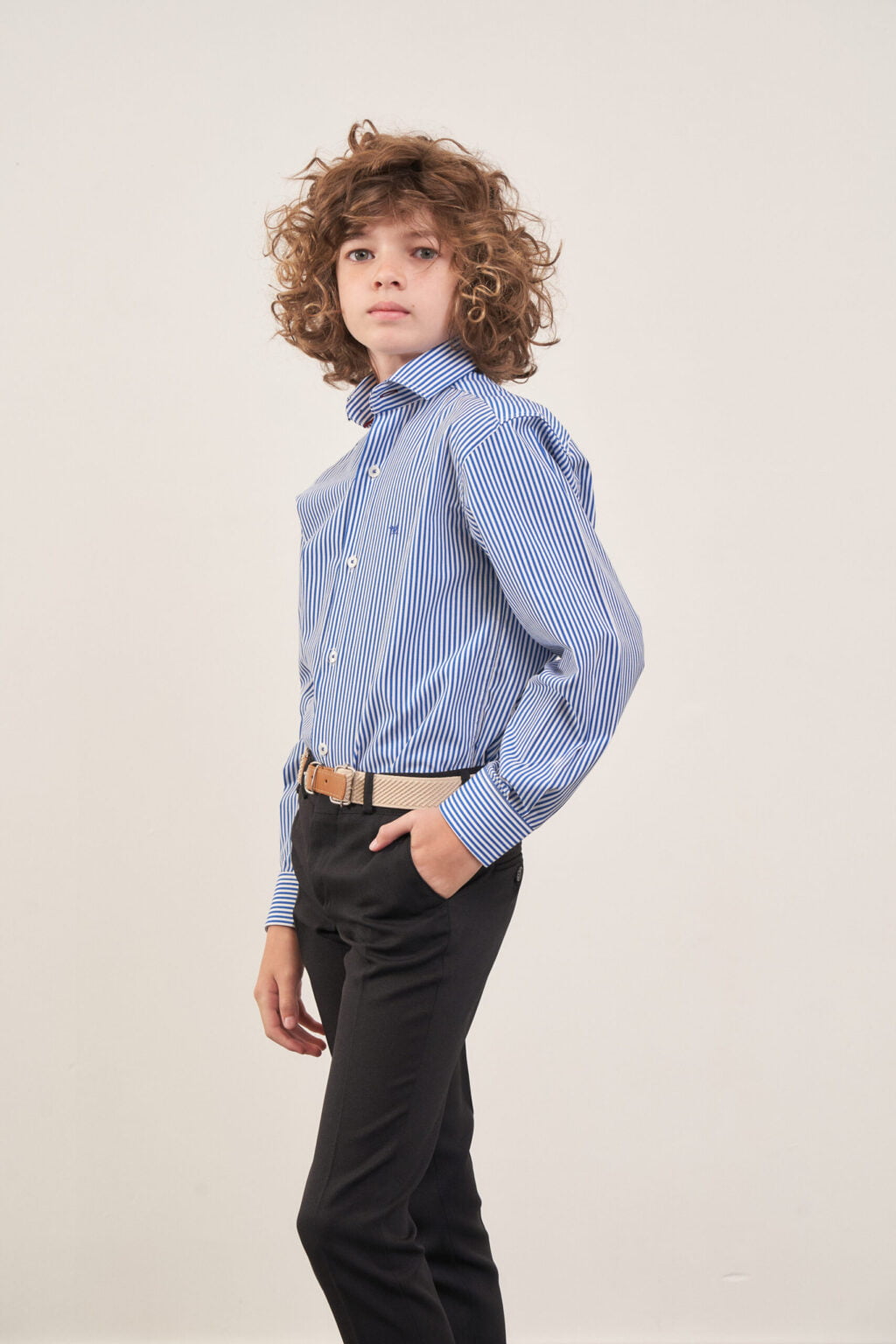 CAMISA VESTIR MILO 500 RAYAS - Imagen 3