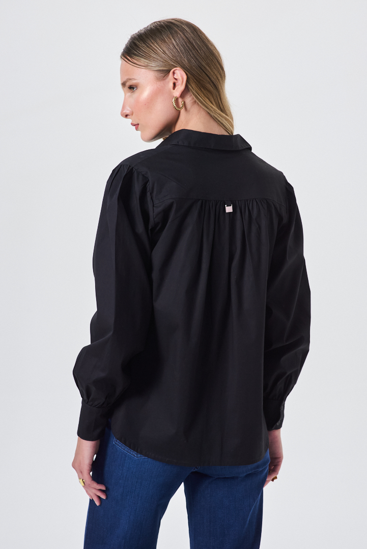 CAMISA CANESU DRAPEADO - Imagen 2