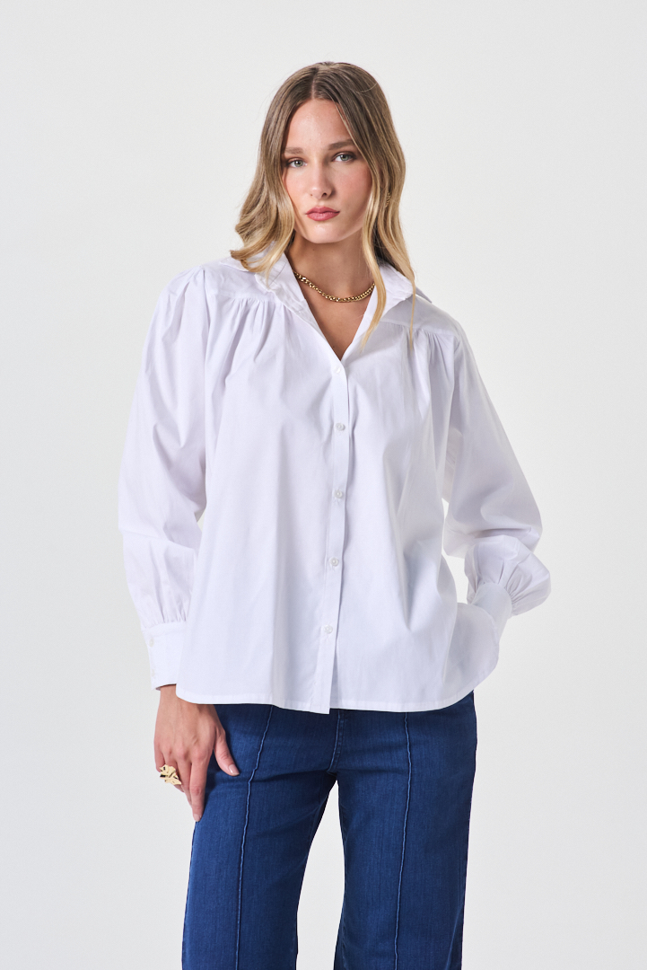 CAMISA CANESU DRAPEADO - Imagen 4