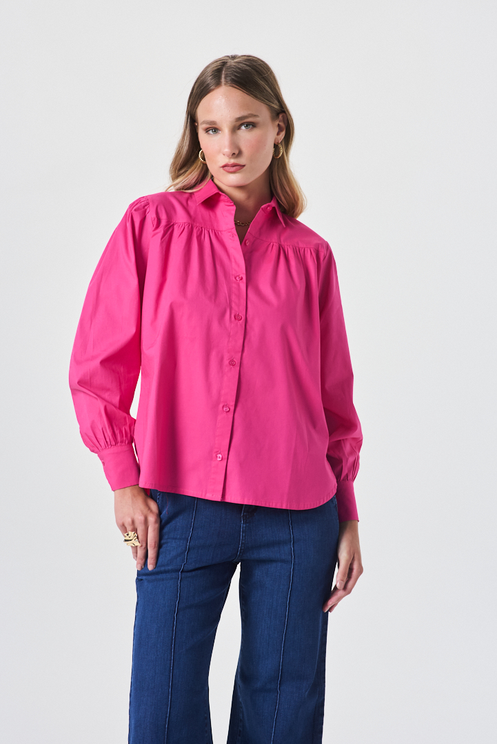 CAMISA CANESU DRAPEADO - Imagen 7