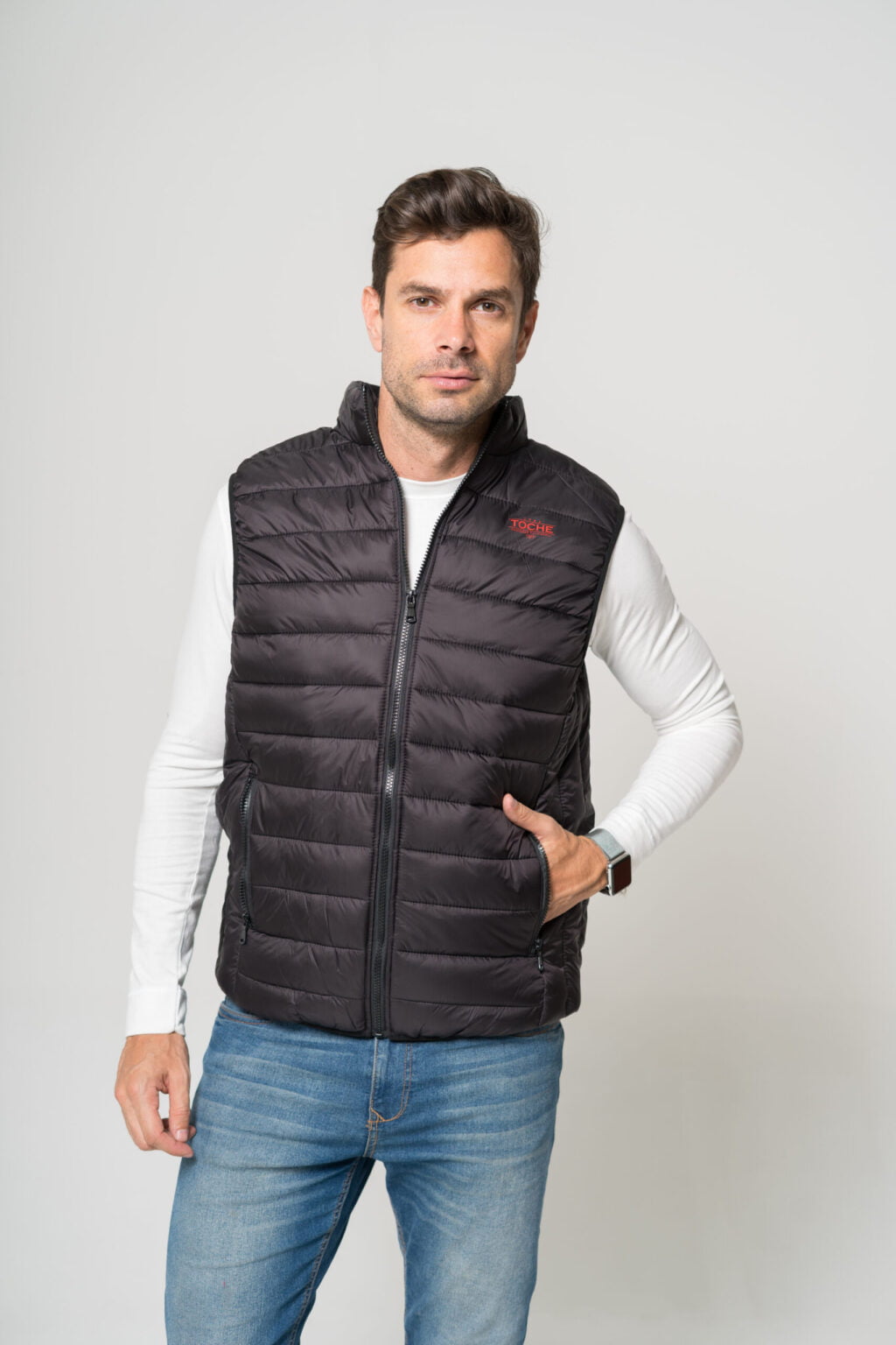 CHALECO MICRO MATELASSE