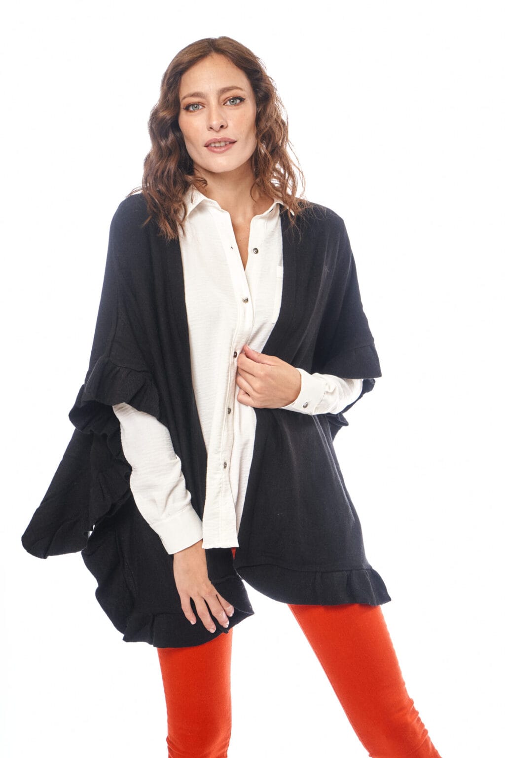 PONCHO TEJIDO PIA