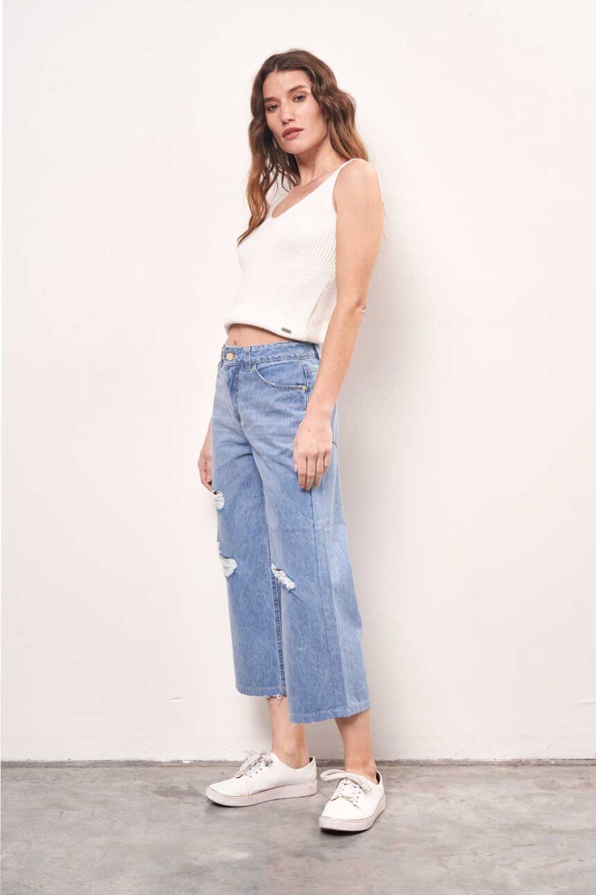 PANTALÓN DENIM - Imagen 2