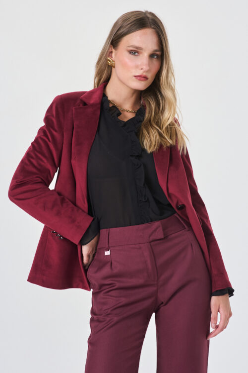 SACO CLASSIC SUADE LISO