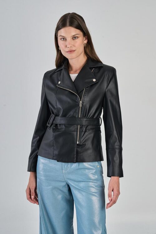 CAMPERA MOTOQUERA EN PU