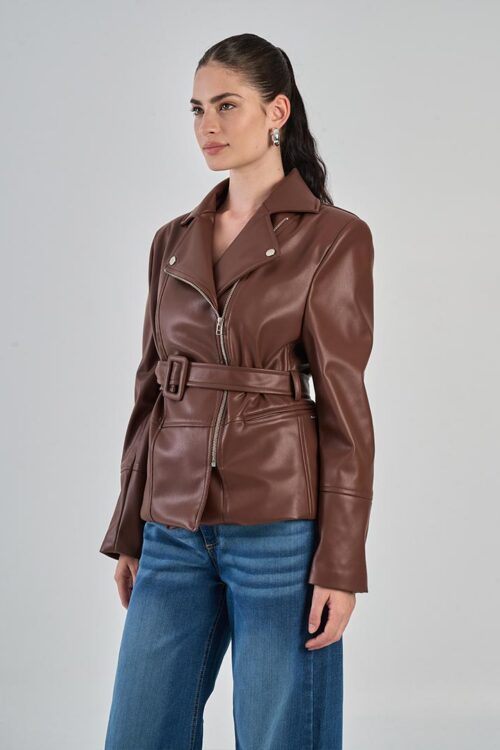 CAMPERA MOTOQUERA EN PU