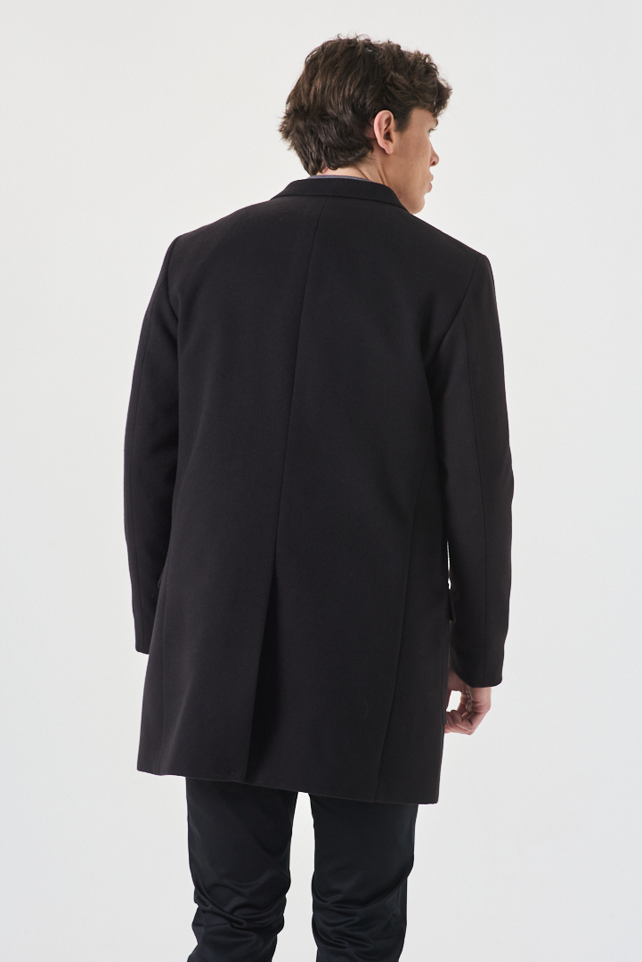 SOBRETODO CRUZADO PAÑO BOLS. PLAQUE - Imagen 5