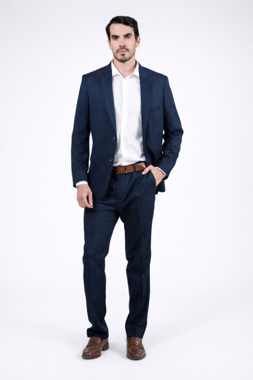 AMBO FTSÍA REGULAR 2BOT PANTALÓN S/PINZA