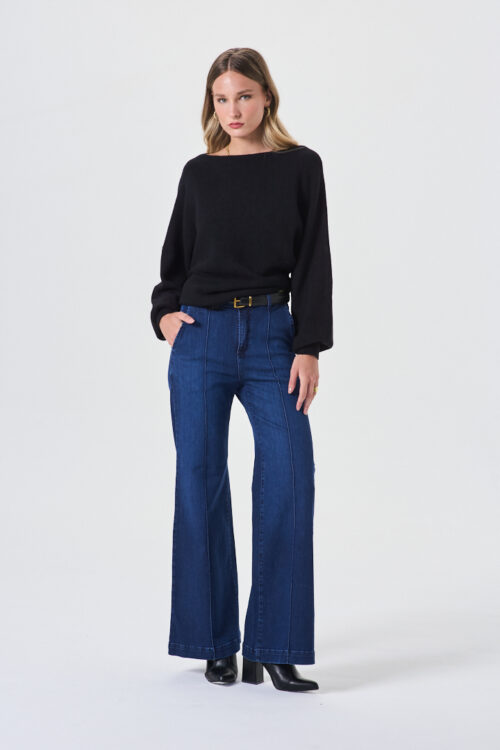 DENIM WIDE LEG ANNY