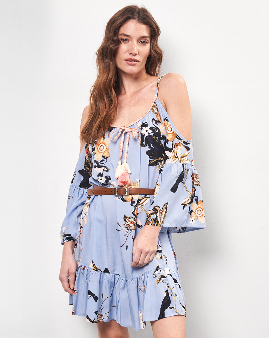 VESTIDO FLOWER FOLK - Imagen 5