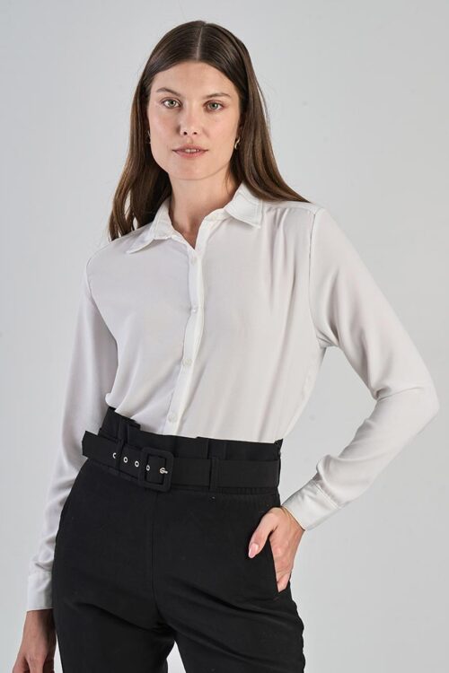 CAMISA GALA CREPE SATIN
