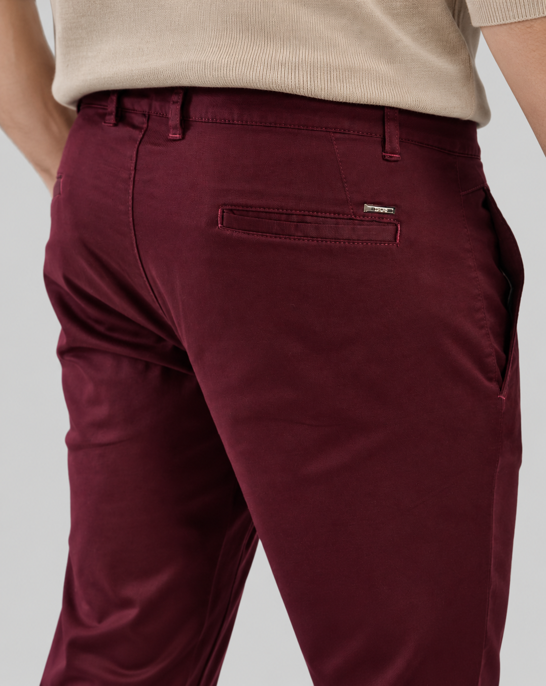 PANTALÓN SPORT SIN PINZA GABARDINA - Imagen 6