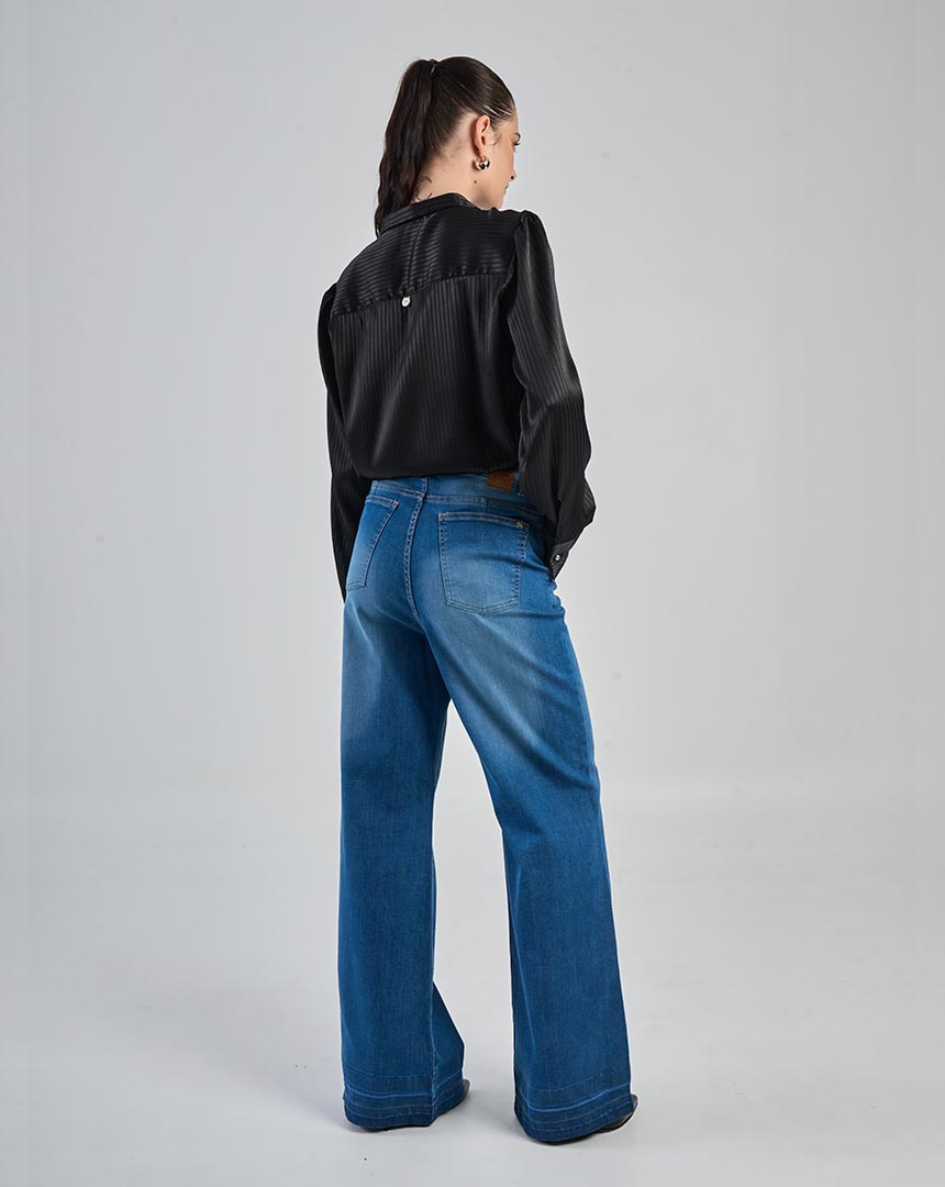 DENIM WIDE LEG DAKOTA - Imagen 2