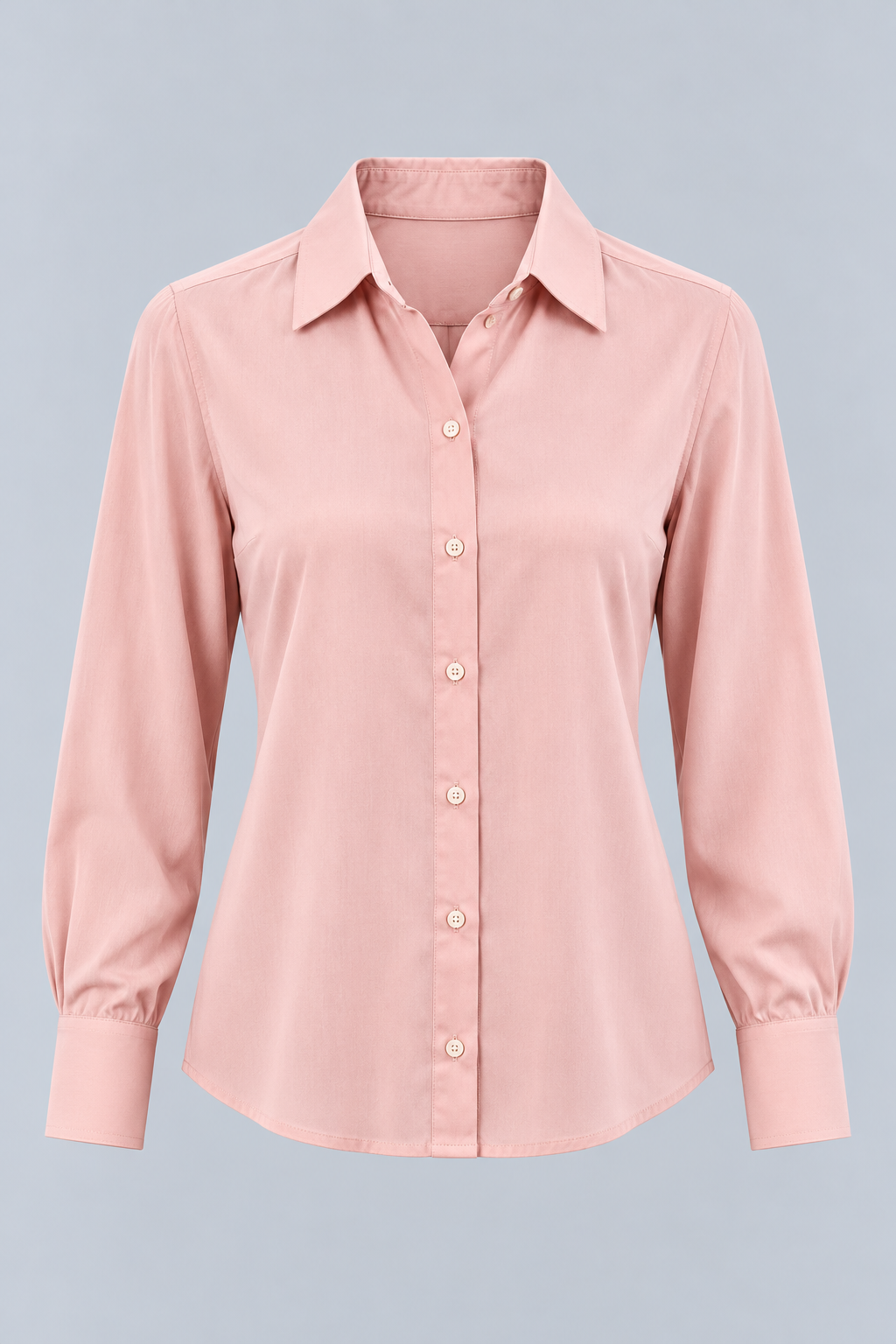 CAMISA LISA FIBRA CHALLIS - Imagen 4