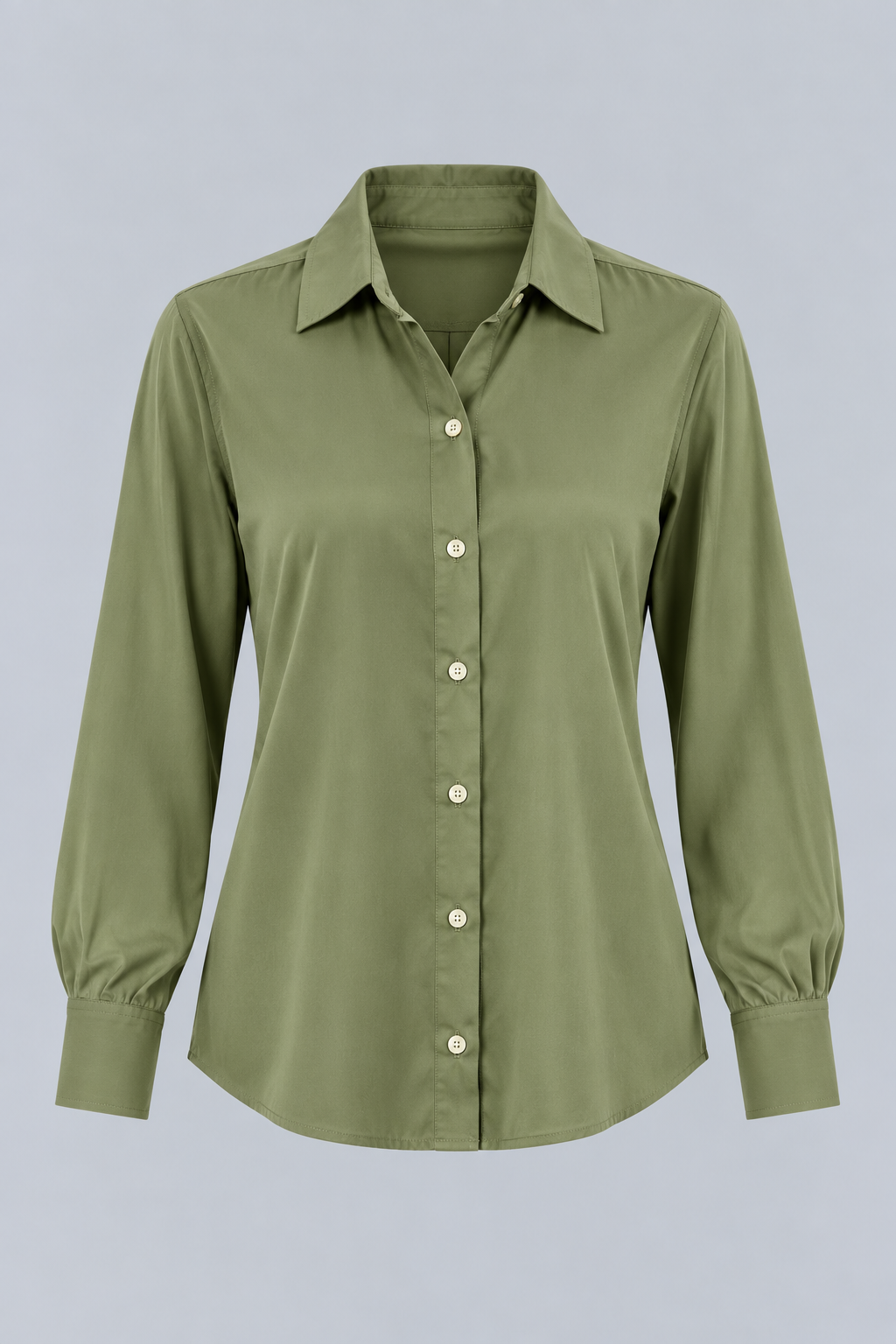 CAMISA LISA FIBRA CHALLIS - Imagen 6