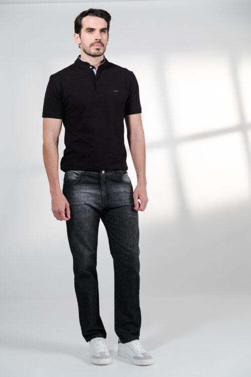 DENIM BLACK TIRO MEDIO
