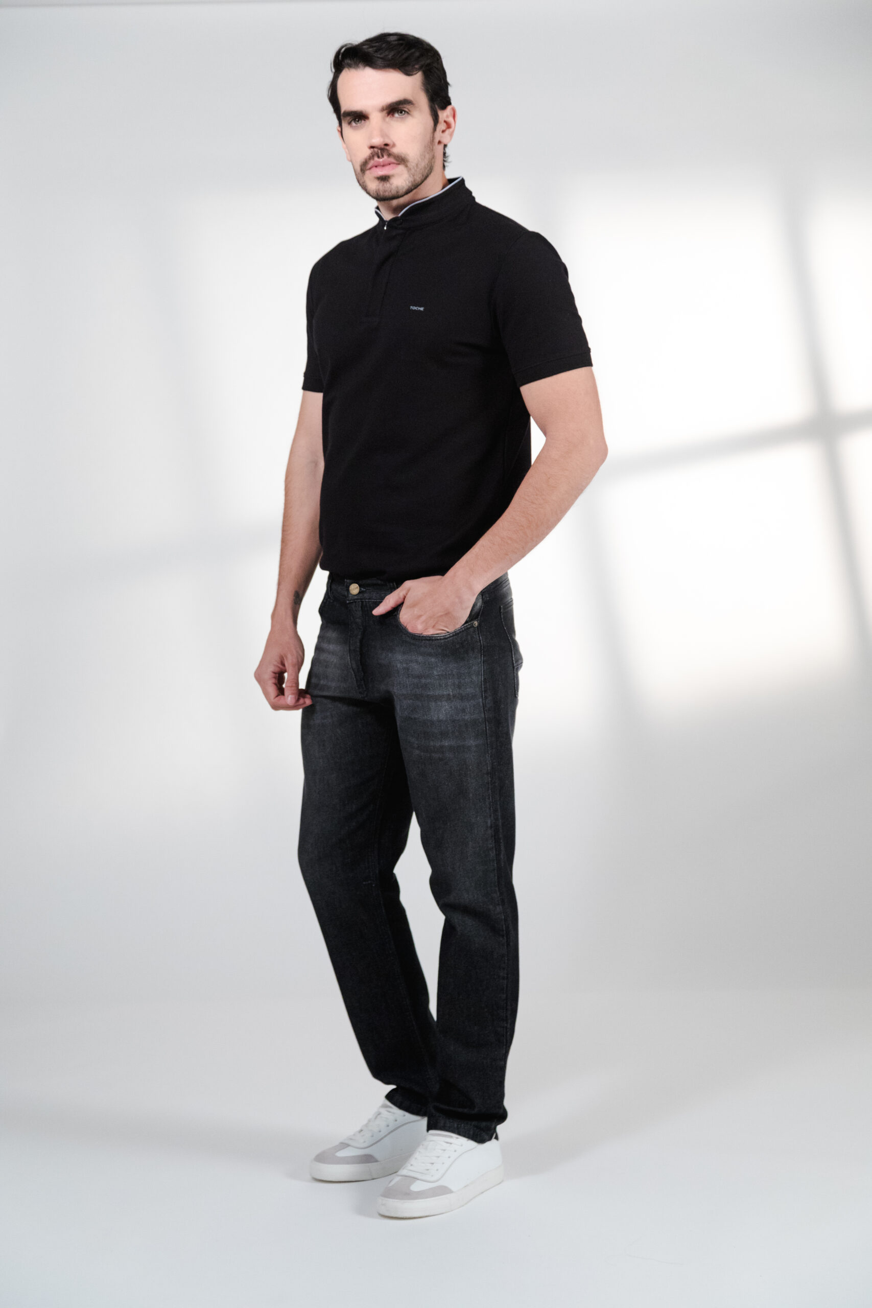 DENIM BLACK TIRO MEDIO - Imagen 3