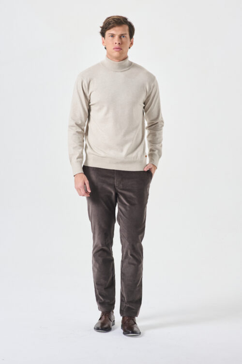 PANTALÓN CORDEROY ALG Y SPDX SIN PINZA