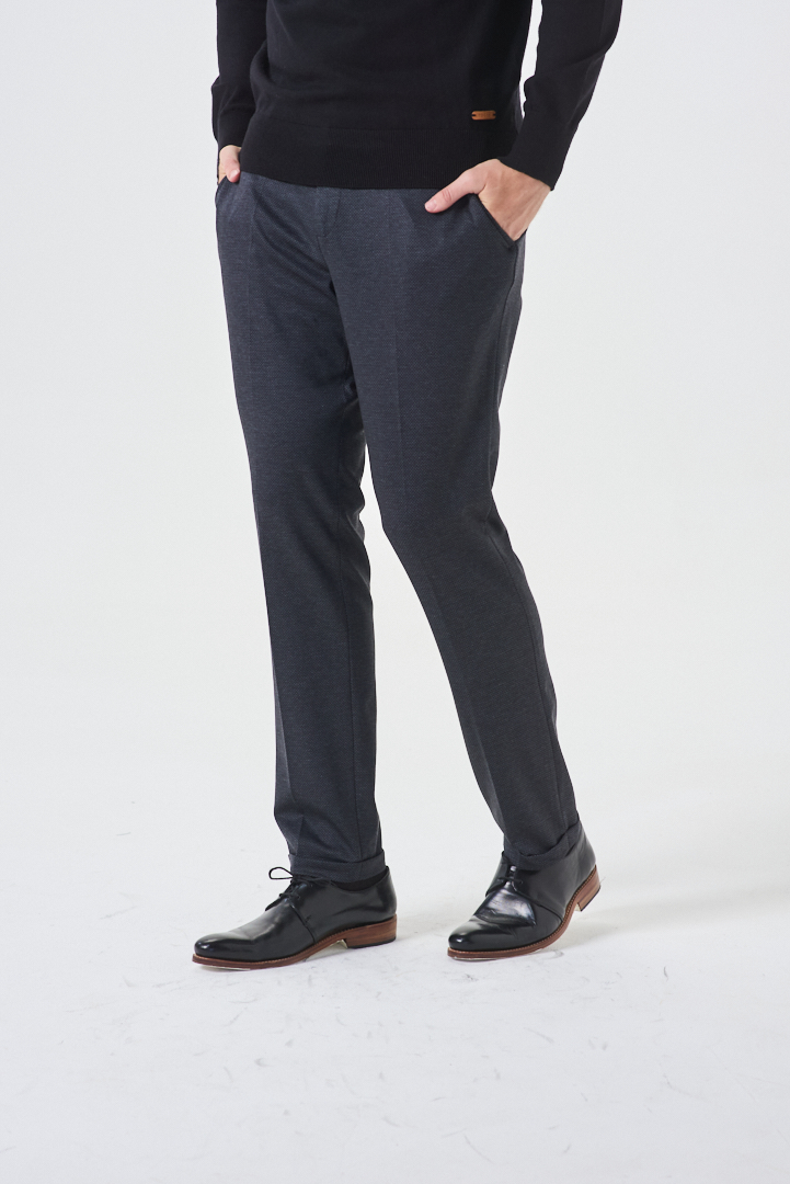 PANTALÓN FTSÍA DE PUNTO SIN PINZA CRUZADO - Imagen 2