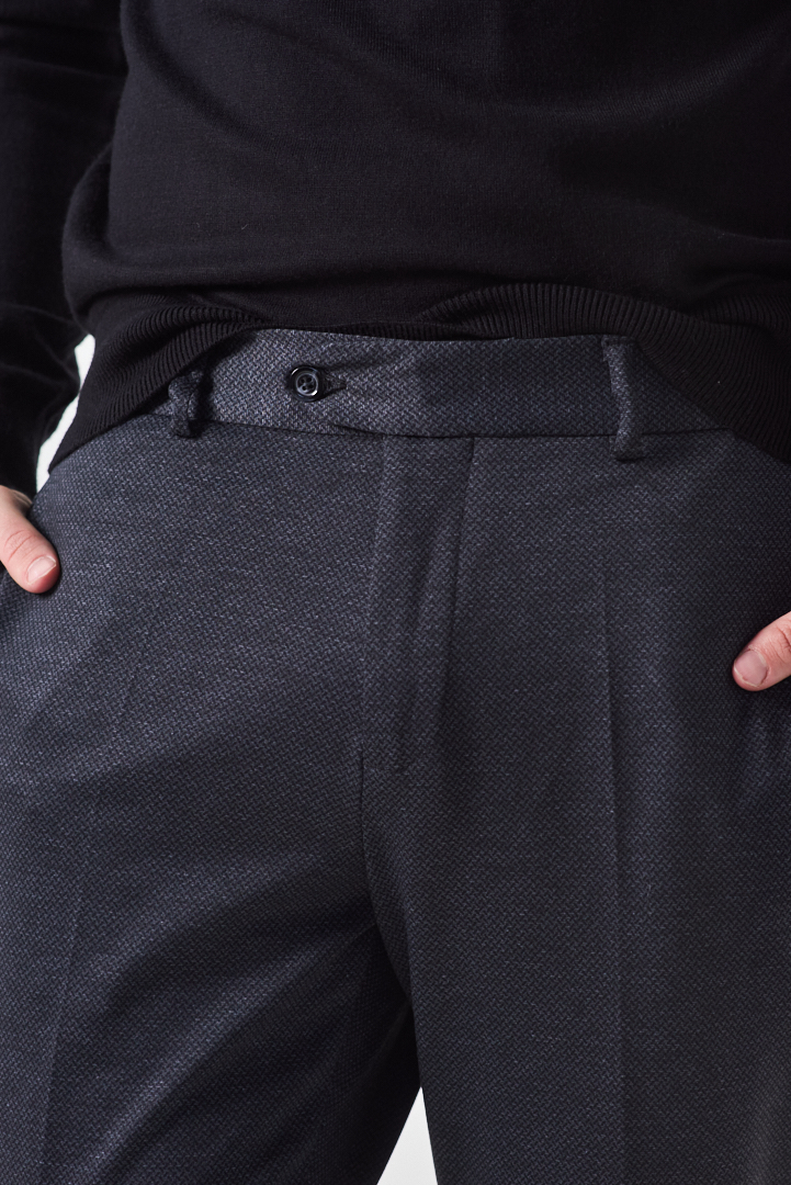 PANTALÓN FTSÍA DE PUNTO SIN PINZA CRUZADO - Imagen 3