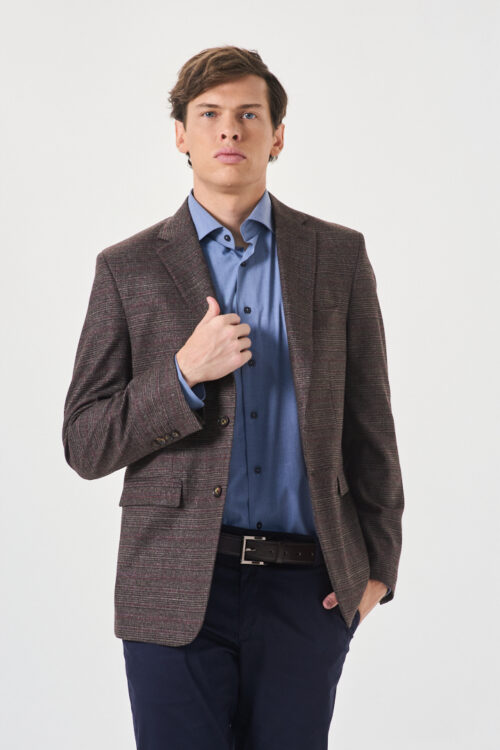 SACO SPORT REGULAR FIT FTSÍA ESCOCES