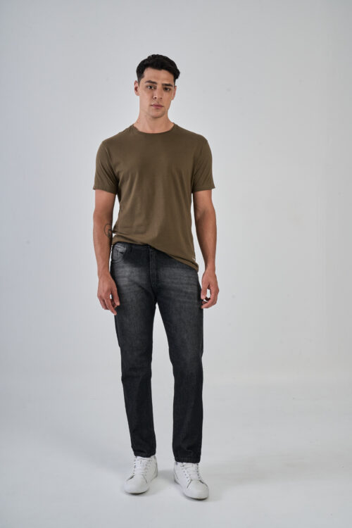 DENIM BLACK TIRO MEDIO