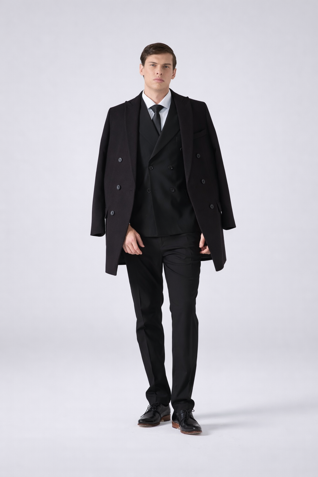 AMBO CRUZADO SPANDEX ALPACA SLIM FIT. S/PINZA