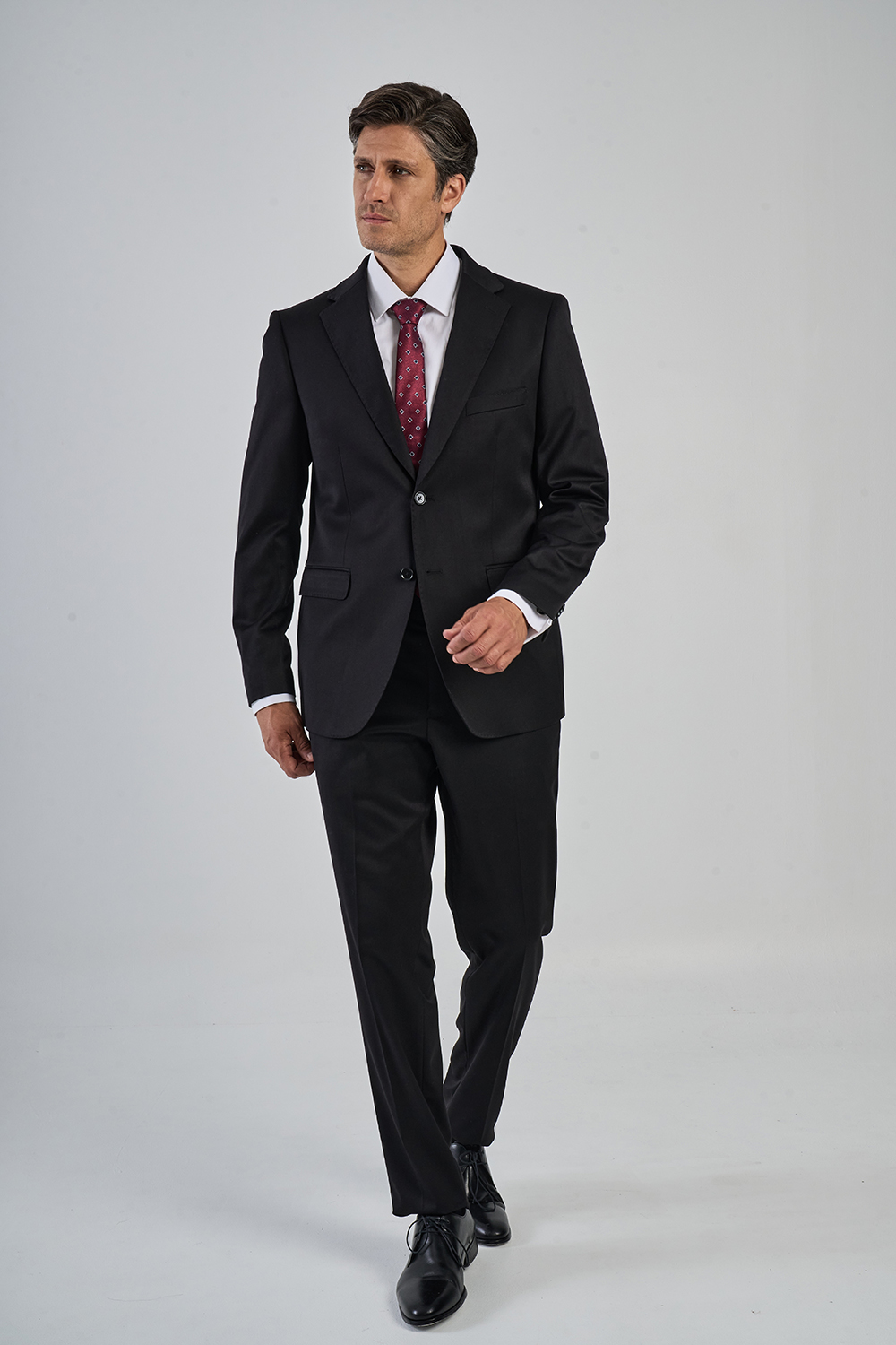 AMBO REGULAR FIT SATEN 2BOT PANT. S/PINZA - Imagen 2