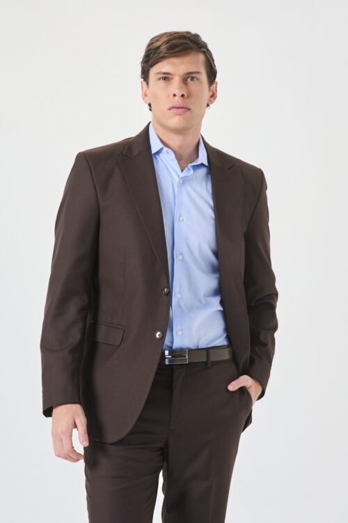 AMBO REG FIT SOLAPA PUNTA 2BOT PANT S/PINZA