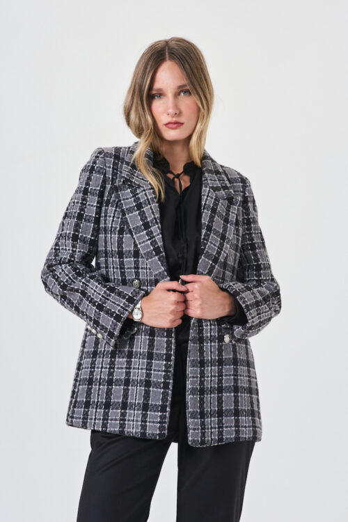 SACO CRUZADO FTSÍA PIEL DE POOL