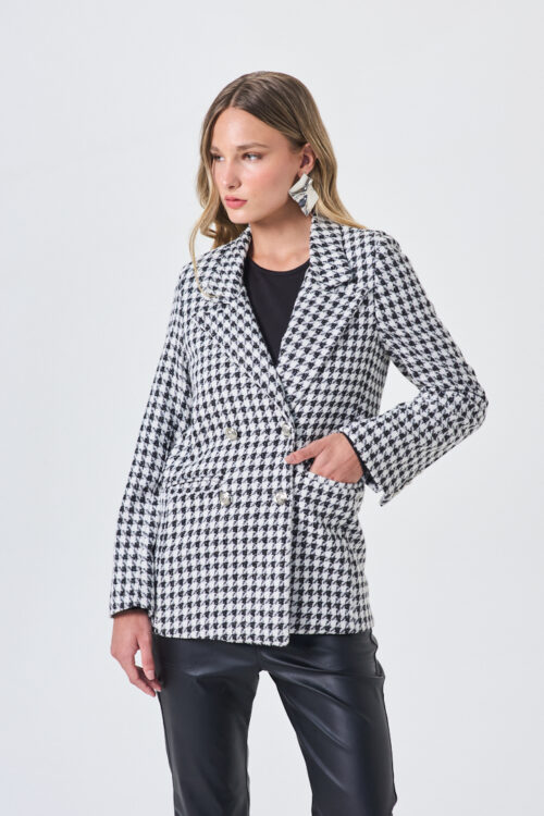 SACO CRUZADO FTSÍA PIEL DE POOL