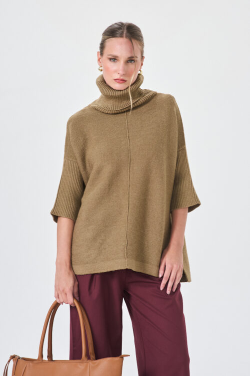 PONCHO CUELLO POLERA KALU