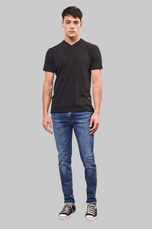 DENIM OLIVER TIRO MEDIO SPANDEX