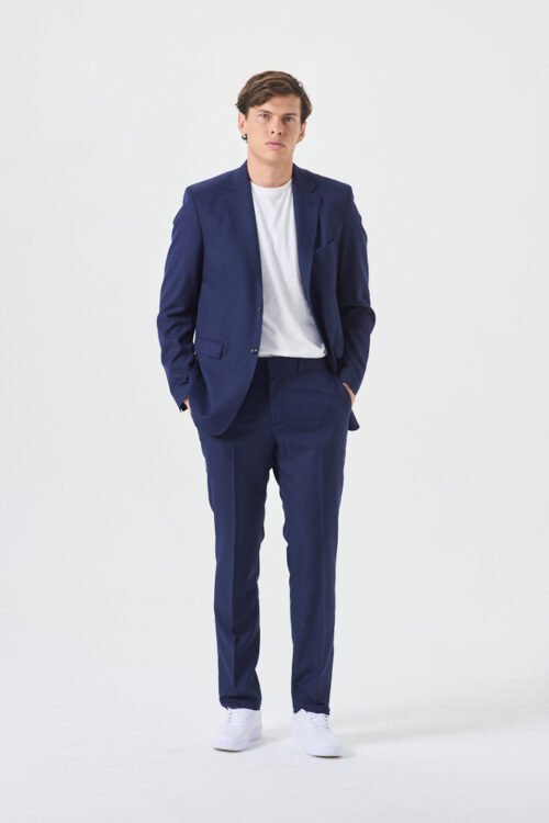 AMBO FTSÍA S100 REGULAR 2BOT PANT. S/PINZA AZUL