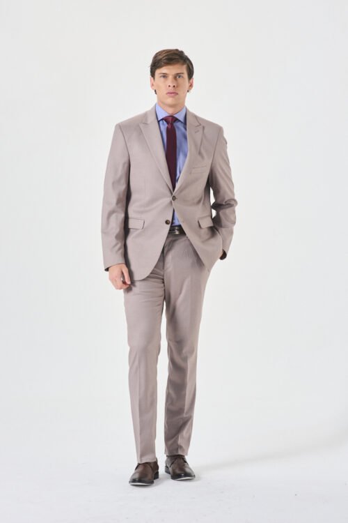 AMBO REG FIT SOLAPA PUNTA 2BOT PANT S/PINZA