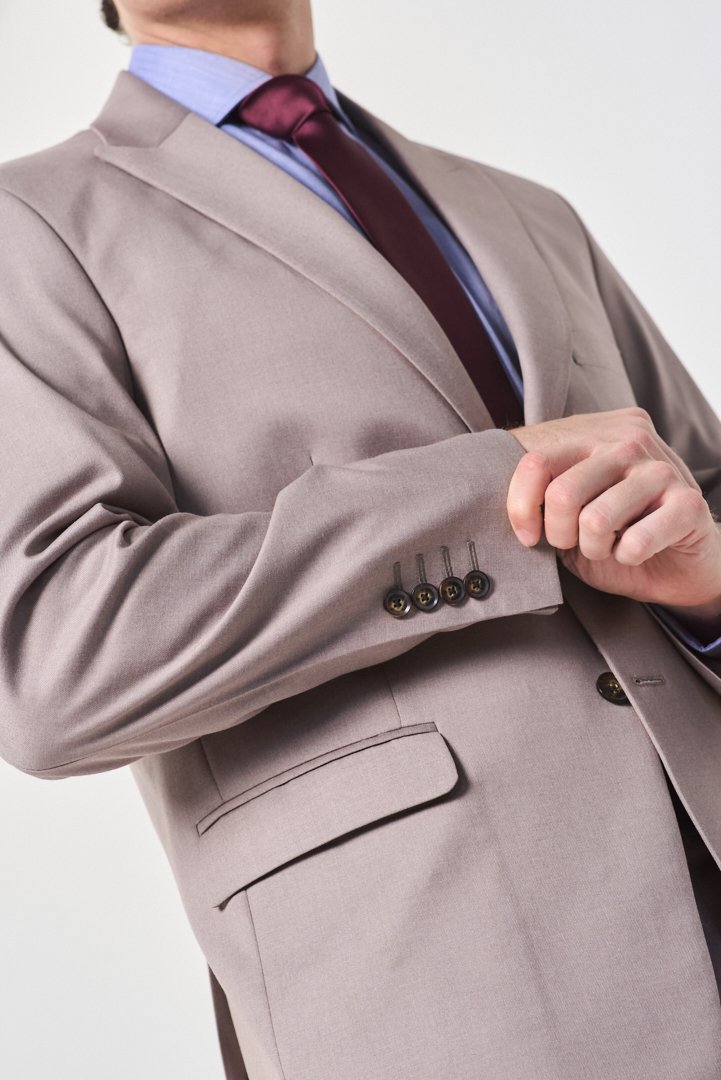 AMBO REG FIT SOLAPA PUNTA 2BOT PANT S/PINZA - Imagen 2