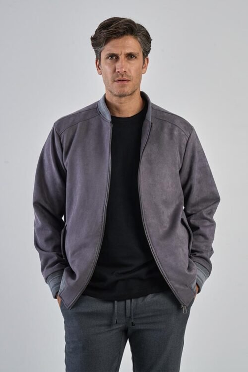 CAMPERA BOMBER SAUDE CINTURA/PUÑO TEJIDO