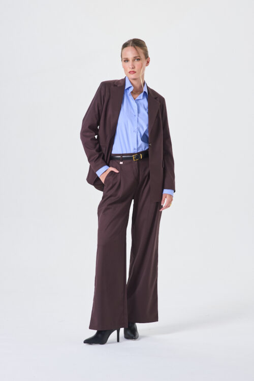 PANTALÓN S´100 TIRO ALTO - Chocolate, 028