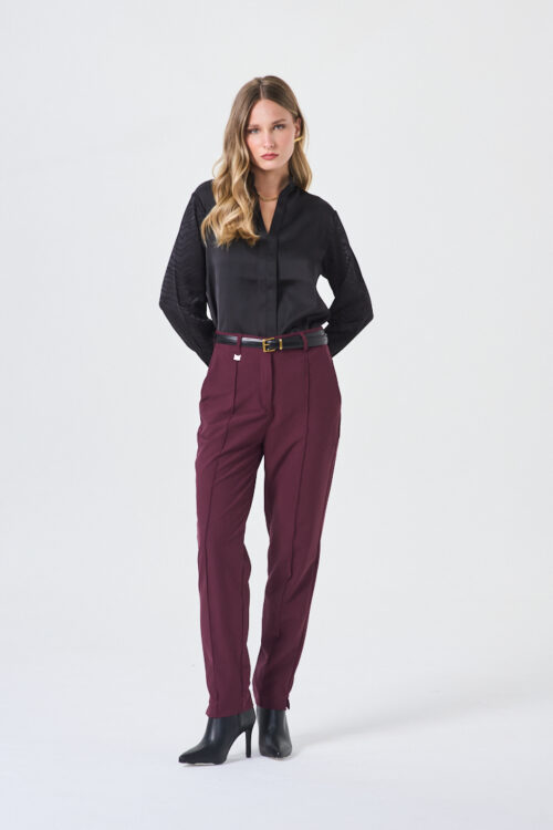PANTALÓN RECTO SASTRERO ALFORZA