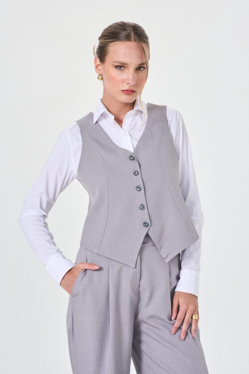 CHALECO SASTRE TIZADO