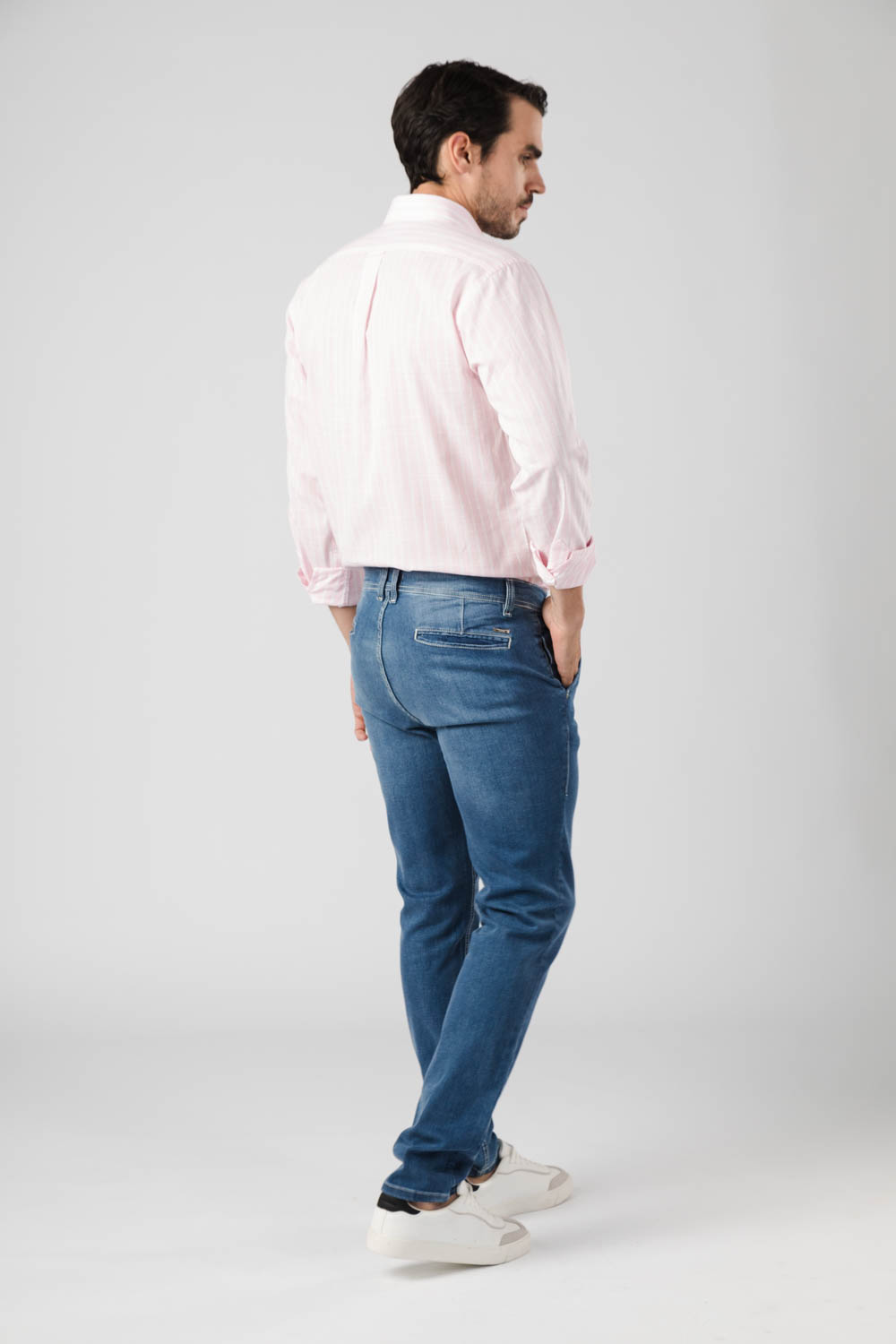 PANTALÓN DENIM CHINO - Imagen 2