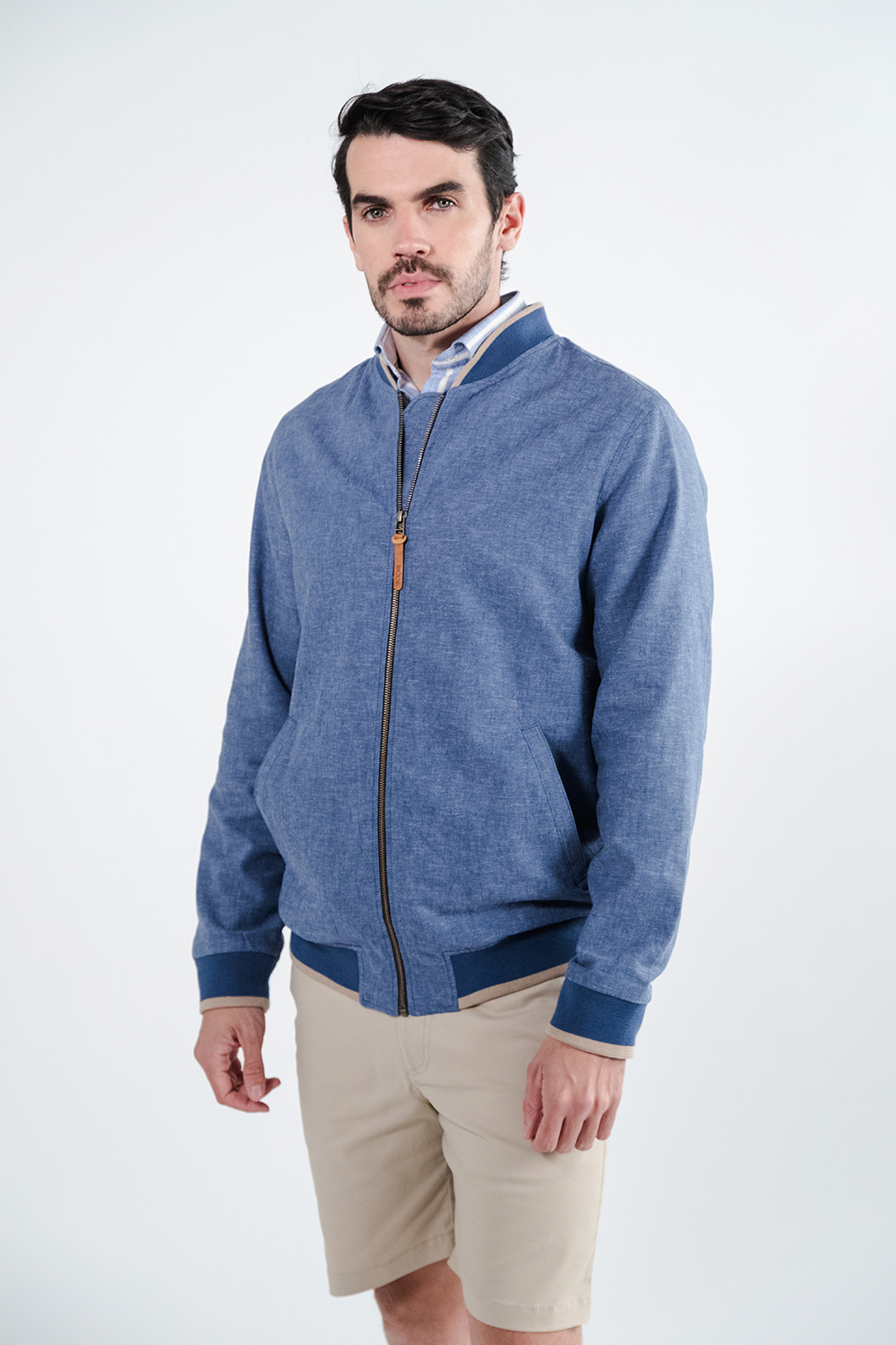 CAMPERA BOMBER LINO - Imagen 2