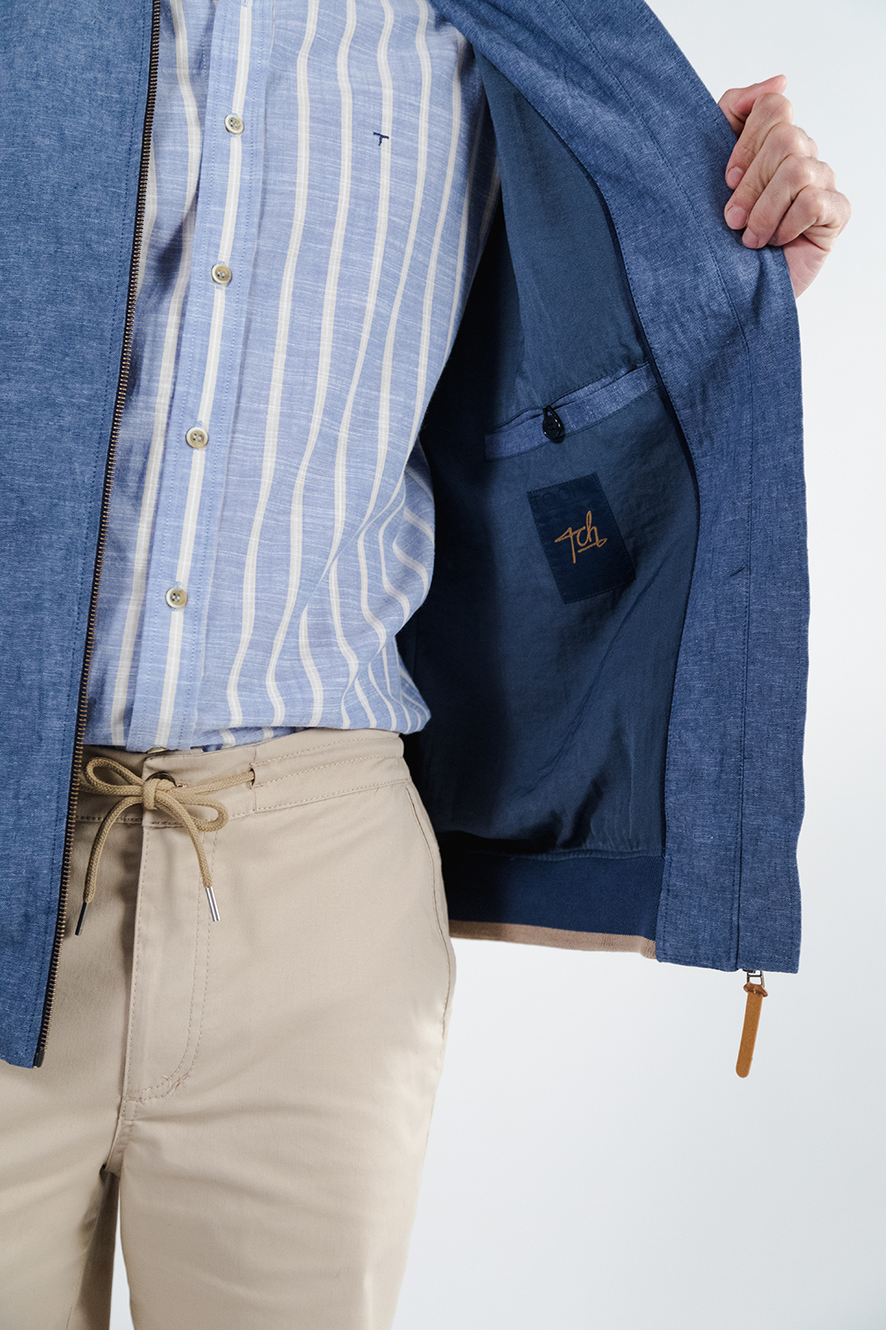CAMPERA BOMBER LINO - Imagen 5