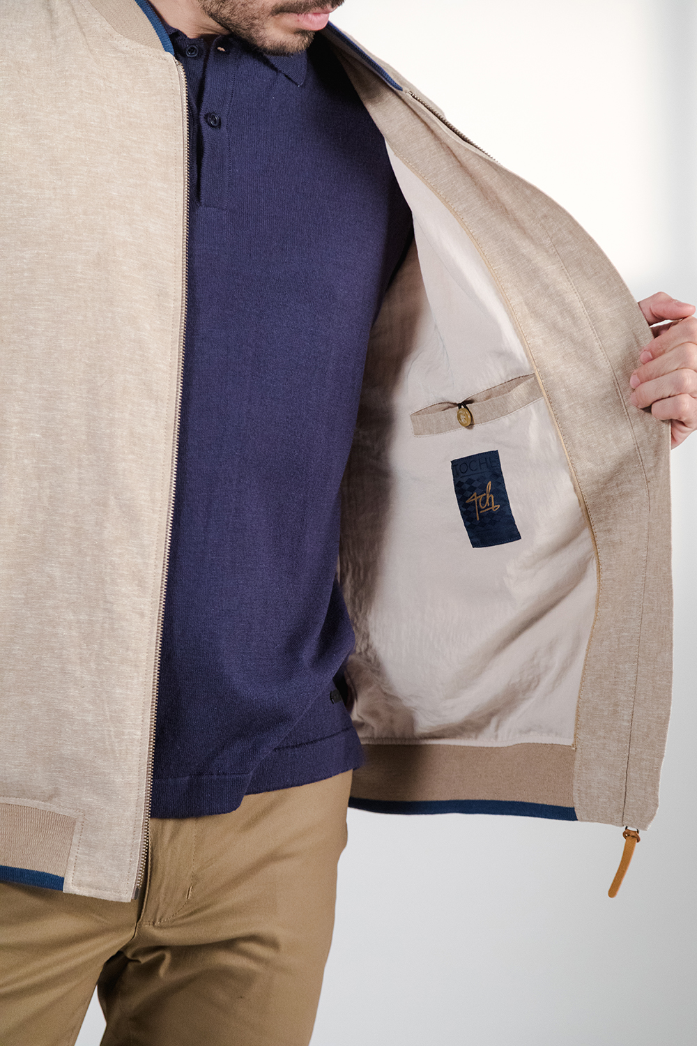 CAMPERA BOMBER LINO - Imagen 6